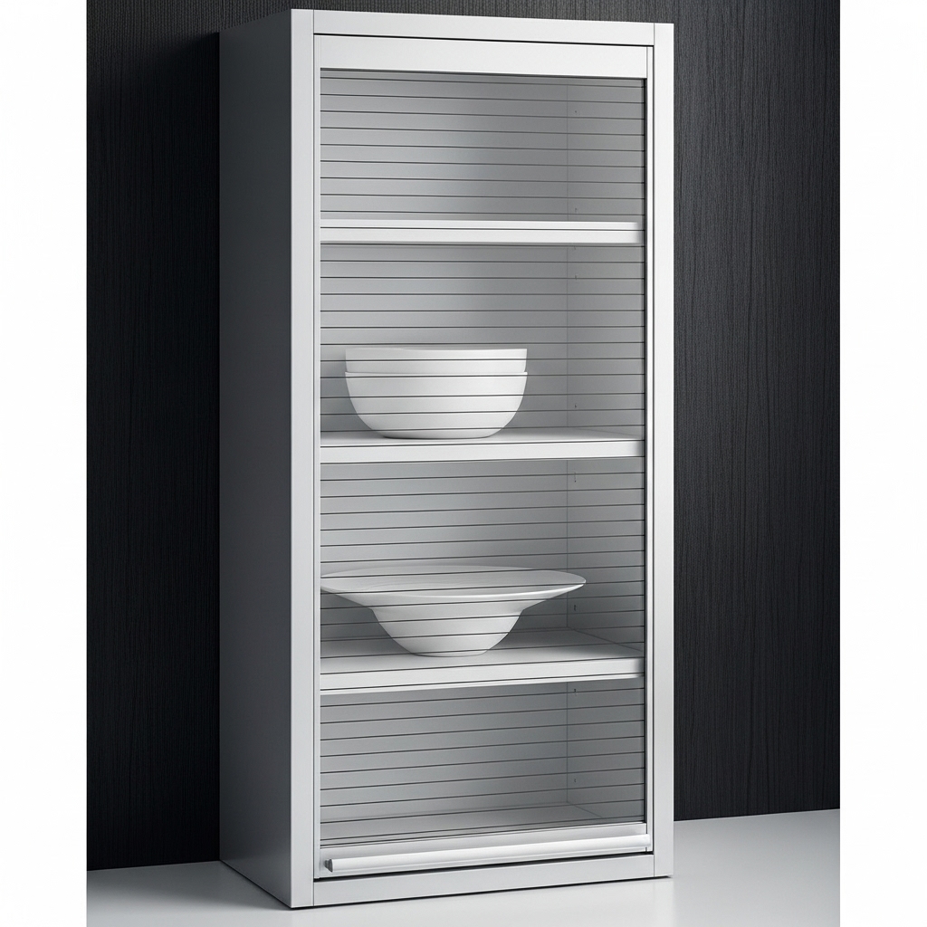 ROLLING SHUTTER GLASS