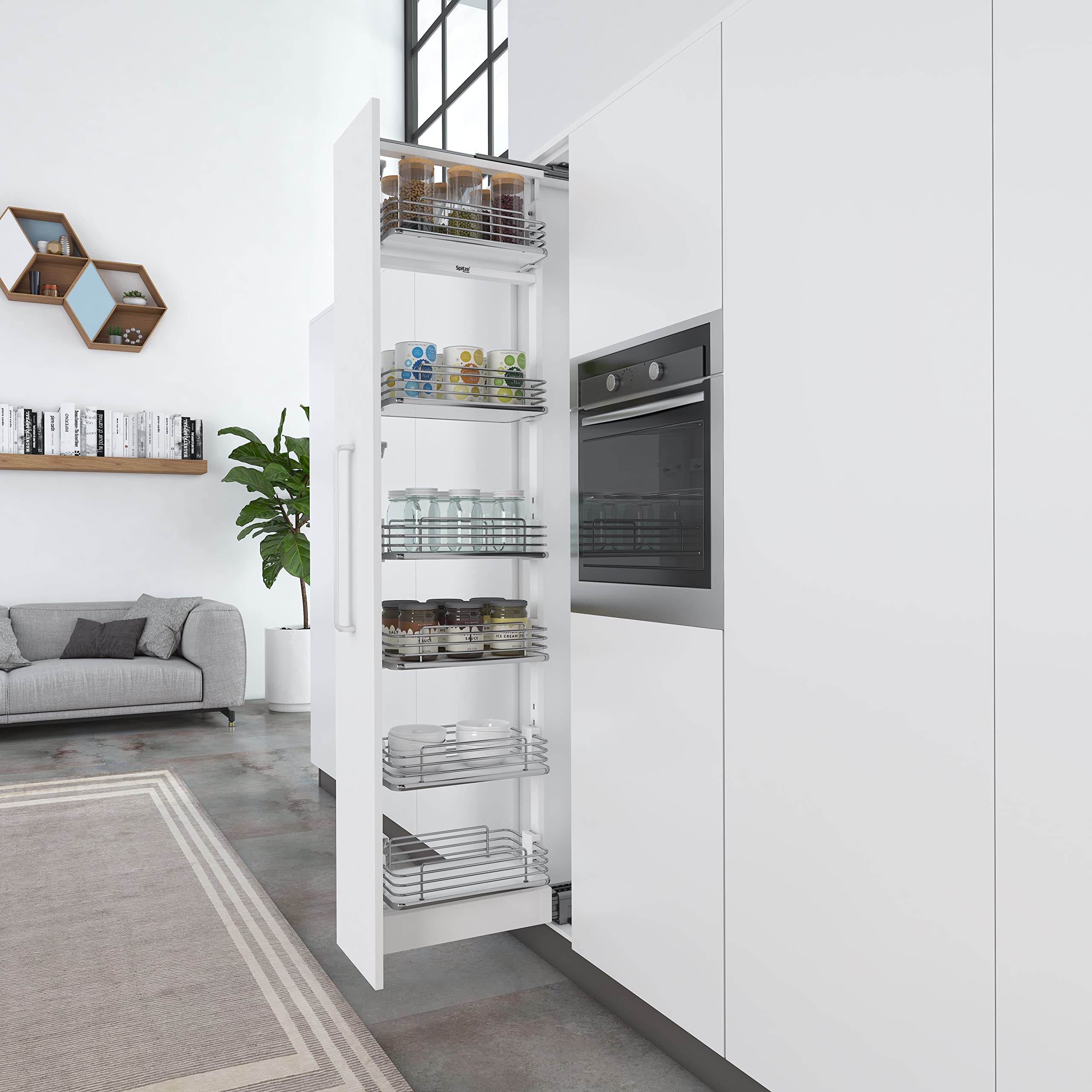  SIDE TALL UNIT CHROME LINE